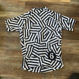 Twinsix Bike Jersey Black and White